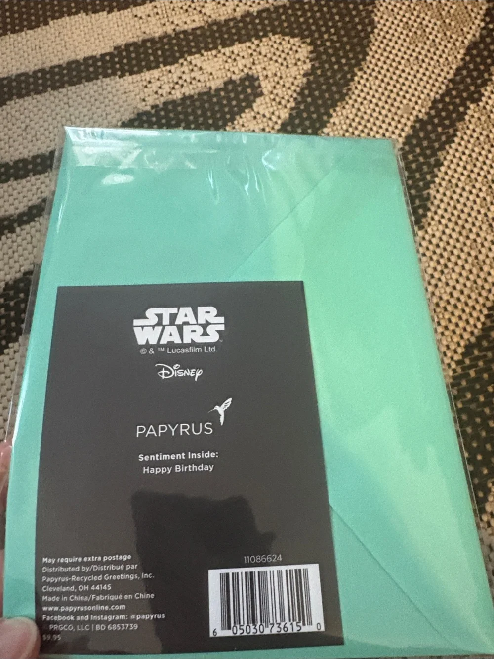 🆕Papyrus-Star Wars 4 Piece Birthday Greeting Card Bundle